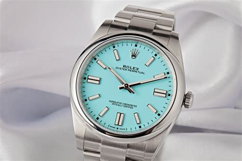 rolex deep blue dial|rolex with tiffany blue dial.